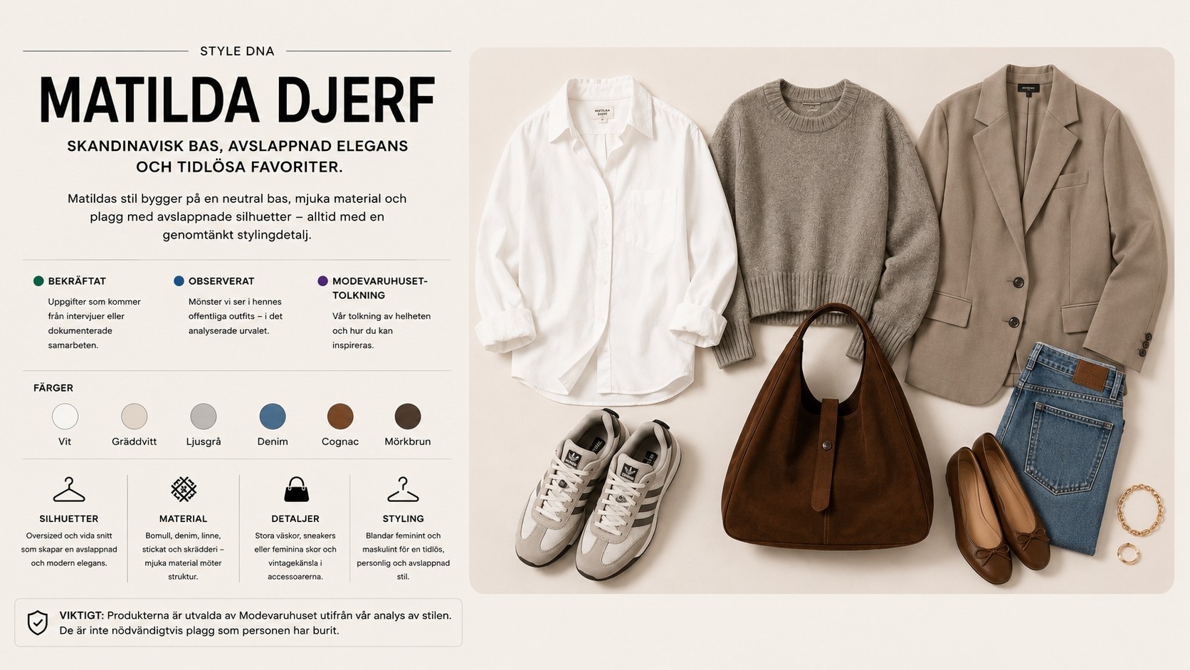 Style DNA – Matilda Djerf, Modevaruhuset